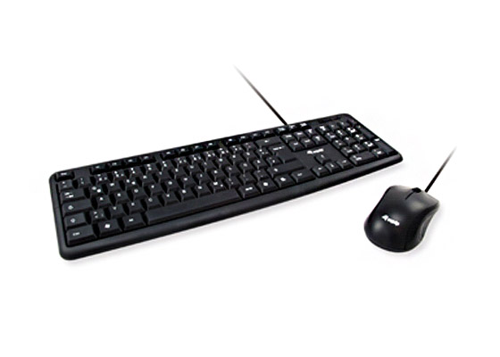 Equip Life Pack USB Teclado + Raton 1000dpi 3 Botones - Uso Ambidiestro - Cable de 1.35m