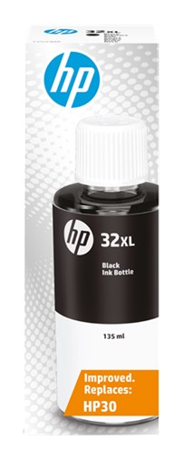 HP 32XL Negro Botella de Tinta Original - 1VV24AE