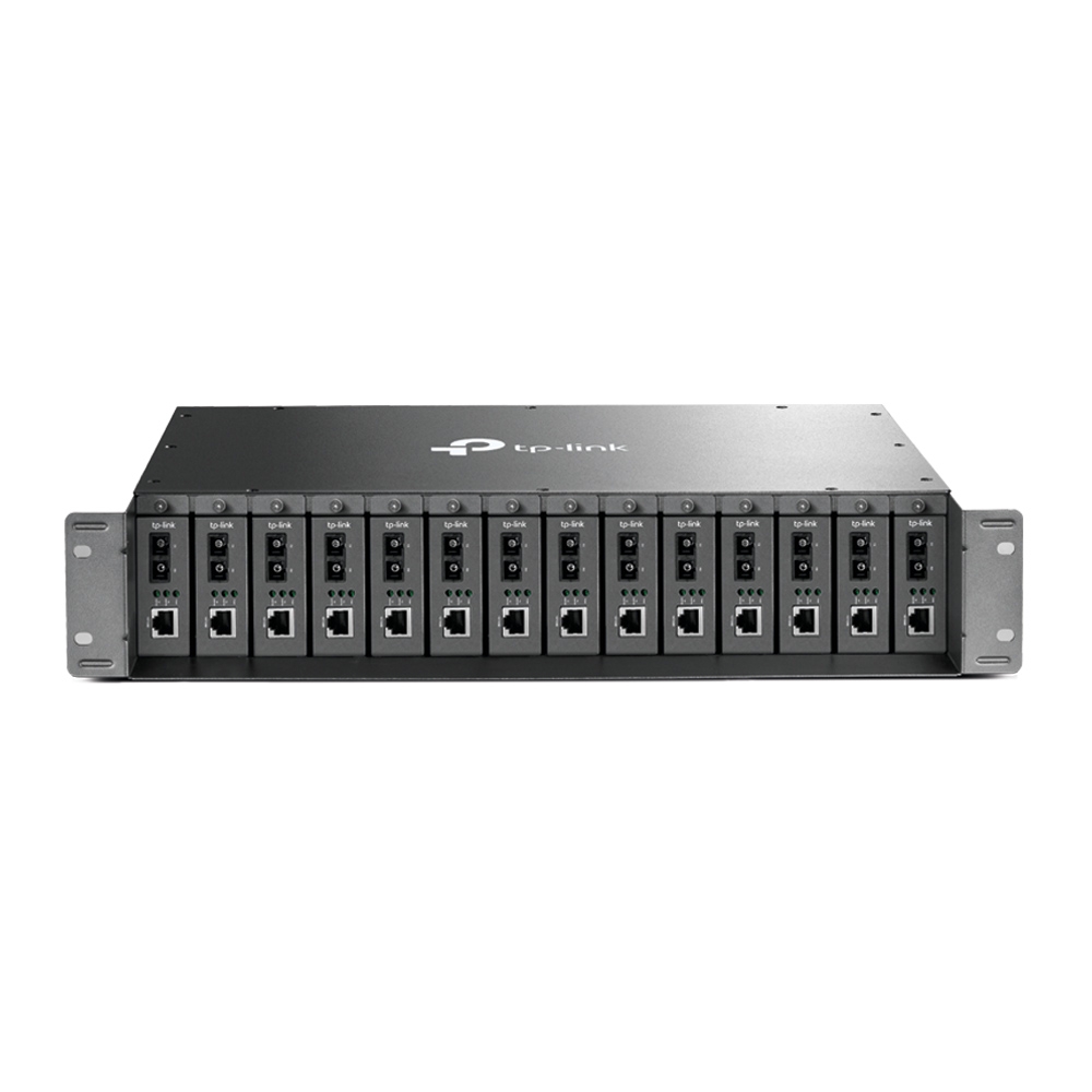 TP-Link Chasis Bastidor de 14 Slots - 2 Ventiladores