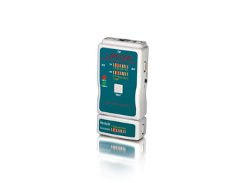 Equip Tester Cables LAN & USB con Unidad Remota - Indicadores LED - Comprueba los Errores de Blindaje, Transmision, Cortocircuito y Cableado