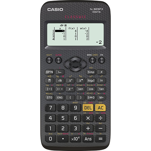 Casio Calculadora Cientifica FX-82SP X - Pantalla LCD de Alta Resolucion de 63 x 192 Pixeles - 274 Funciones - Tapa Protectora - Alimentacion: 1 Pila AAA