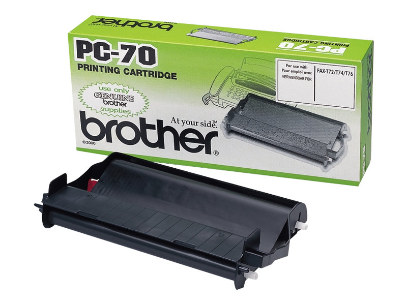 Brother PC70 Cartucho y Rollo de Transferencia Termica Original - 1 Rollo