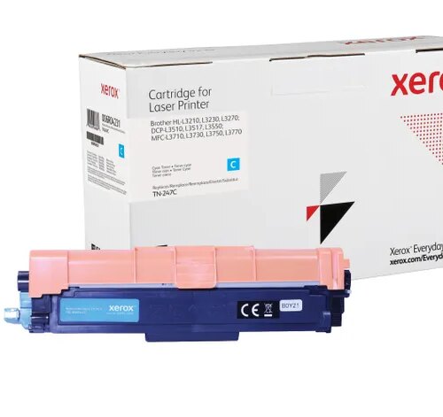 Xerox Everyday Brother TN247/TN243 Cyan Cartucho de Toner Generico - Reemplaza TN247C/TN243C