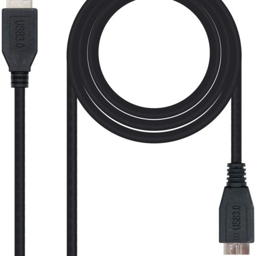 Nanocable Cable USB-A 3.0 Macho a Micro-USB 3.0 Macho 1m