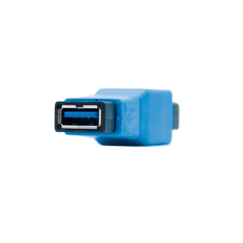 Nanocable Adaptador USB-A 3.0 Hembra a USB-A Hembra - Color Azul