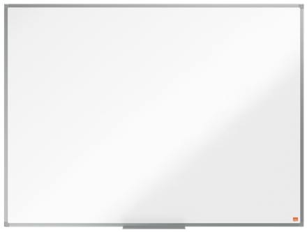 Nobo Essence Pizarra de Melamina 1200x900mm - Marco de Aluminio Anodizado - Bandeja para Rotuladores - Color Blanco