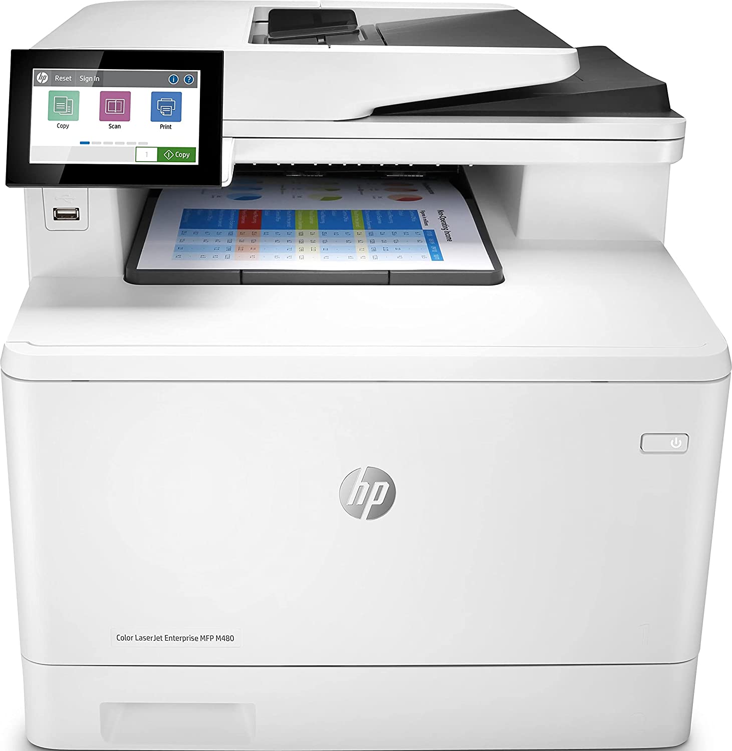 HP LaserJet Enterprise M480f Impresora Multifuncion Laser Color Duplex 27ppm