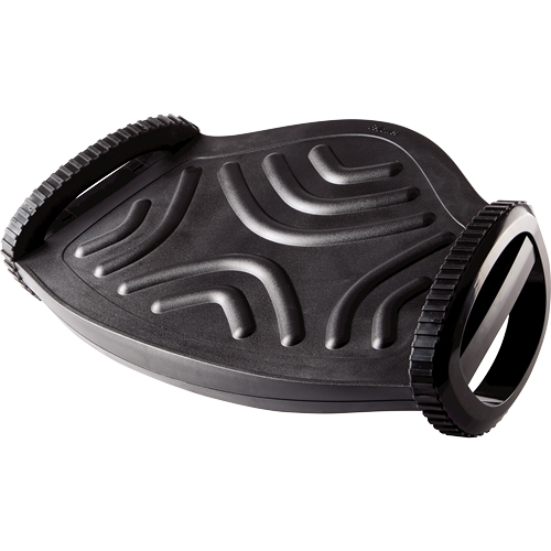 Fellowes Smart Rocker Reposapies - Doble Base Circular - Ayuda a una Correcta Circulacion - Superficie Efecto Masaje - Color Negro