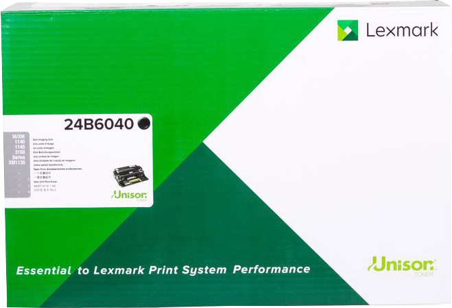 Lexmark M3150/XM3150/M1145/XM1145 Negro Tambor de Imagen Original - 24B6040