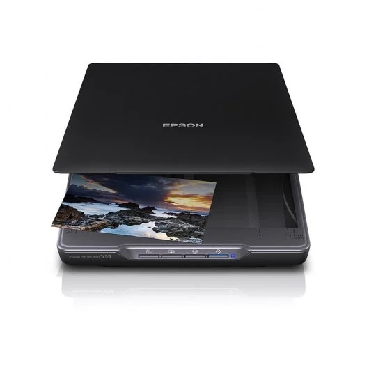 Epson Perfection V39 Escaner - 4800ppp - Tecnologia ReadyScan LED - Alimentacion y Conectividad mediante microUSB