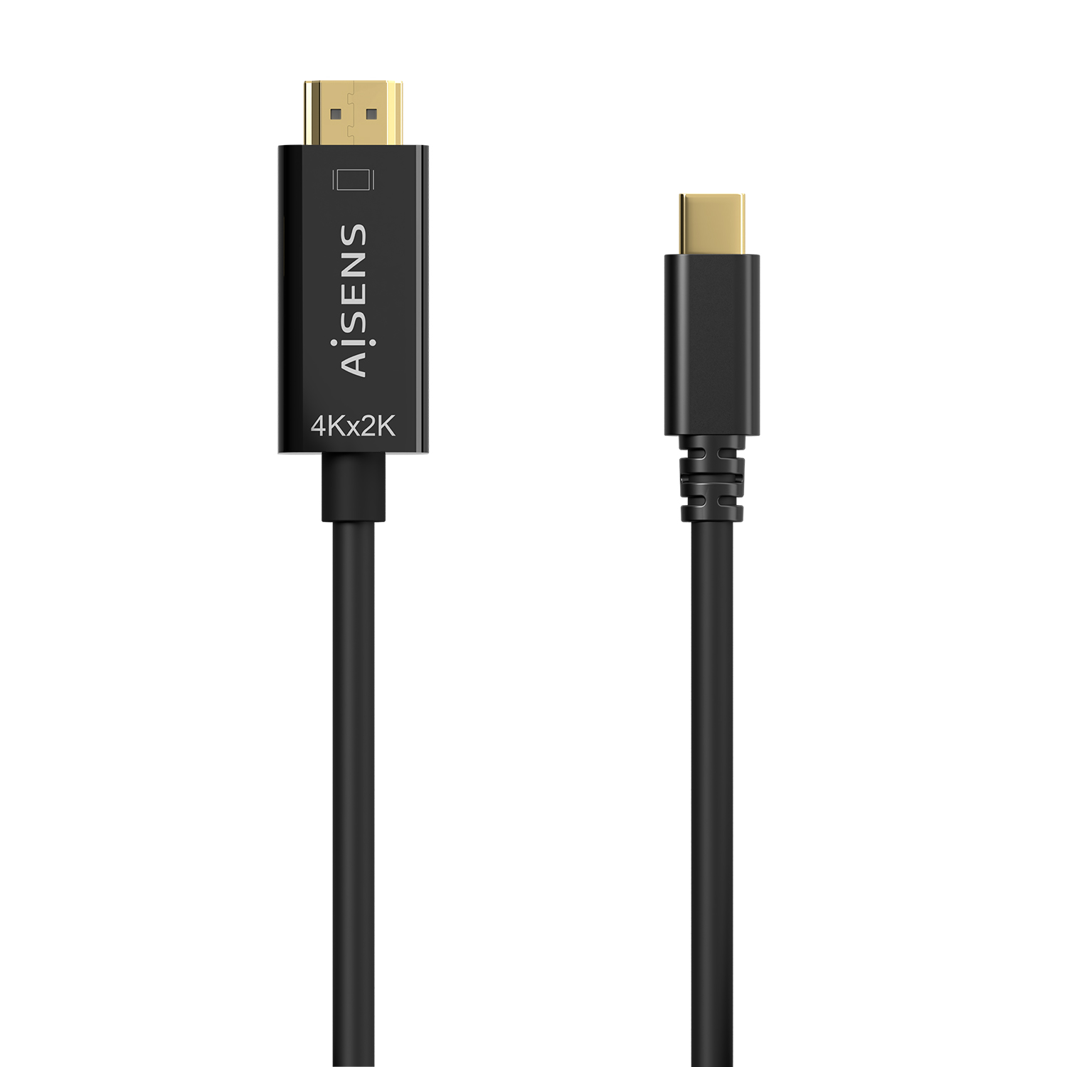 Aisens Cable Conversor USB-C a HDMI 4K@30HZ - USB-C/M-HDMI/M - 1.8M - Color Negro