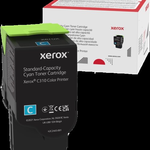 Xerox C310/C315 Cyan Cartucho de Toner Original - 006R04357