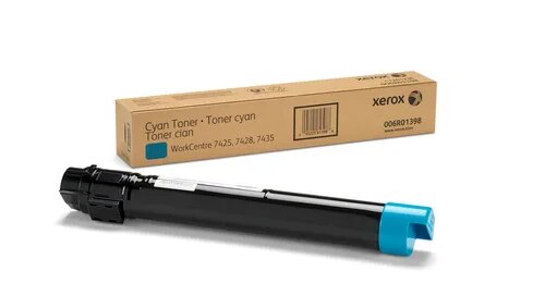 Xerox WorkCentre 7425/7428/7435 Cyan Cartucho de Toner Original - 006R01398