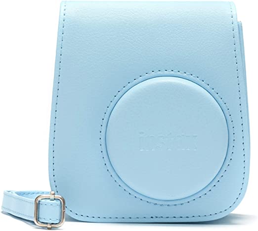 Fujifilm Funda para Camara Instax Mini 11 - Tirante para Hombro - Color Azul