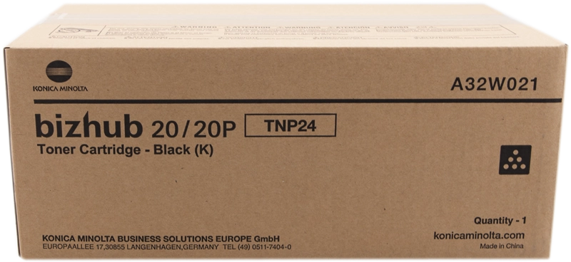 Konica Minolta TNP24 Negro Cartucho de Toner Original - A32W021