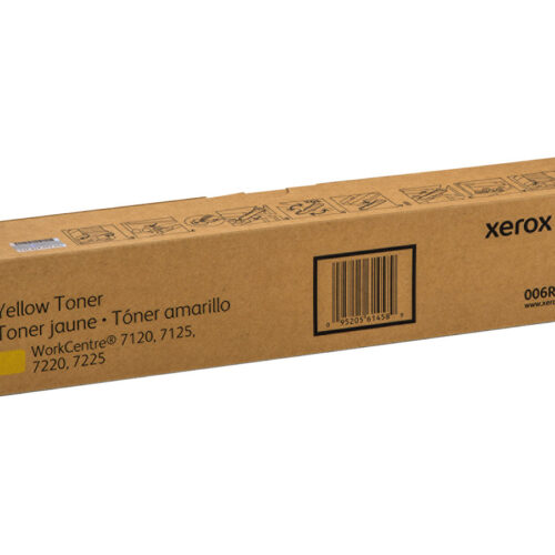 Xerox WorkCentre 7120/7125/7220/7225 Amarillo Cartucho de Toner Original - 006R01458