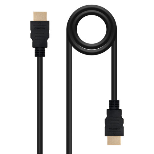Nanocable Cable HDMI V1.4 (Alta Velocidad/Hec) A/M-A/M 1.0m - Color Negro