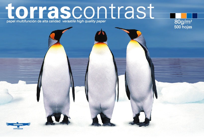Torrascontrast Papel A4 80gr. 210x297mm (500 Hojas) Blanco