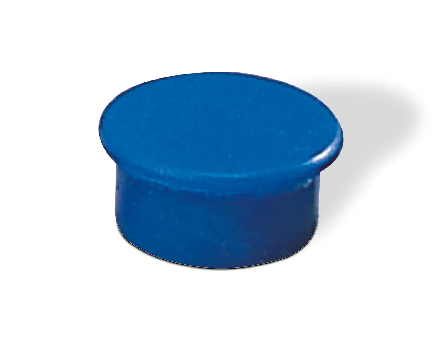Dahle 95513 Pack de 10 Imanes para Pizarra Blanca - Diametro de 13mm - Color Azul