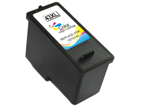 Lexmark 43XL/41 Color Cartucho de Tinta Generico - Reemplaza 18Y0143E/18Y0141E