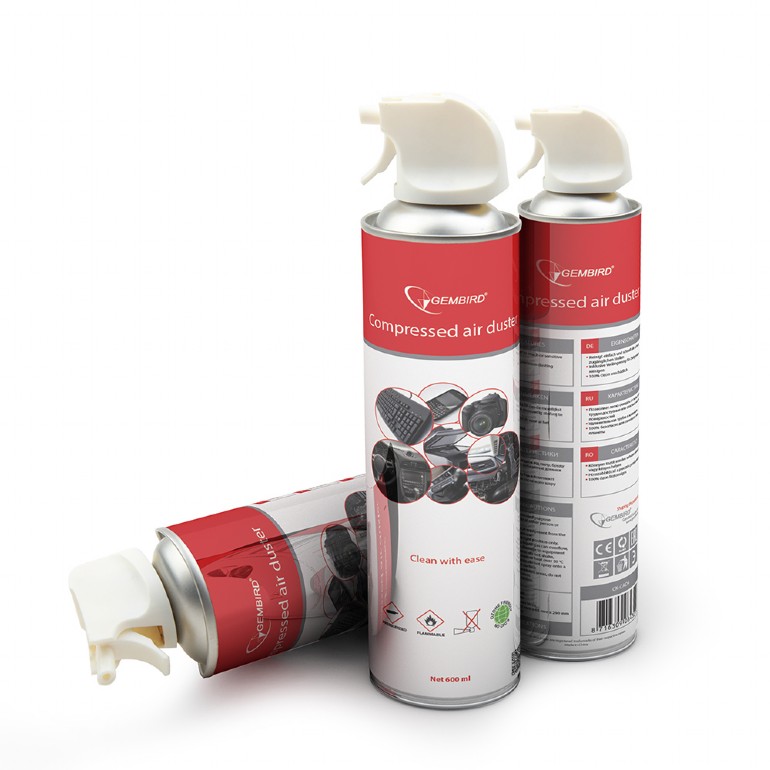 Gembird CK-CAD-FL600-01 Spray Aire Comprimido 600ml