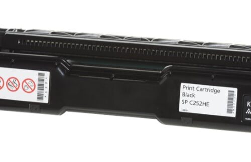 Ricoh Aficio SPC252/SPC262 Negro Cartucho de Toner Original - 407716/SPC252HEBK