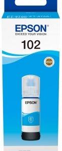 Epson 102 Cyan Botella de Tinta Original - C13T03R240
