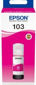 Epson 103 Magenta Botella de Tinta Original - C13T00S34A10