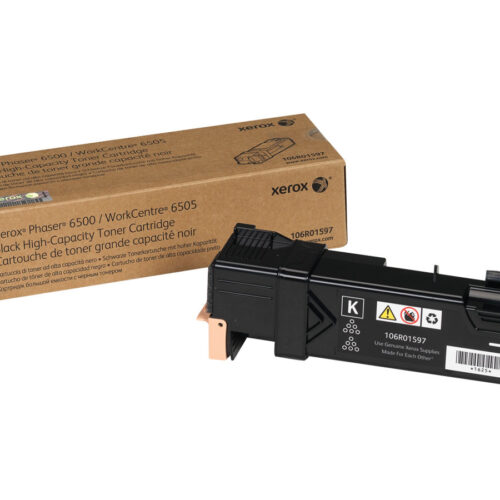 Xerox Phaser 6500 Negro Cartucho de Toner Original - 106R01597