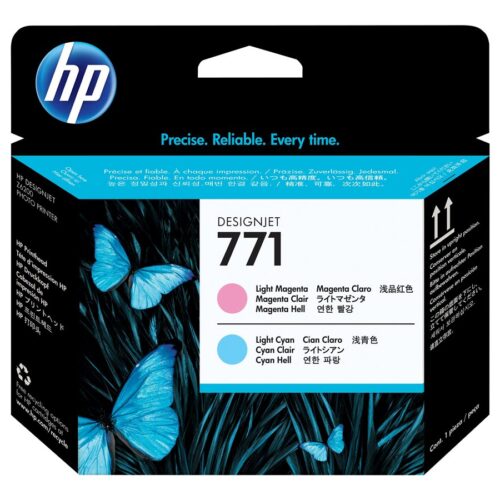 HP 771 Cabezal de Impresion Original - Cyan Light, Magenta Light - CE019A
