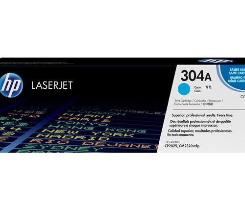 HP CC531A Cyan Cartucho de Toner Original - 304A