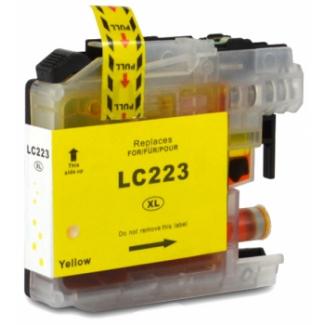 Brother LC223/LC221 Amarillo Cartucho de Tinta Generico - Reemplaza LC223Y/LC221Y