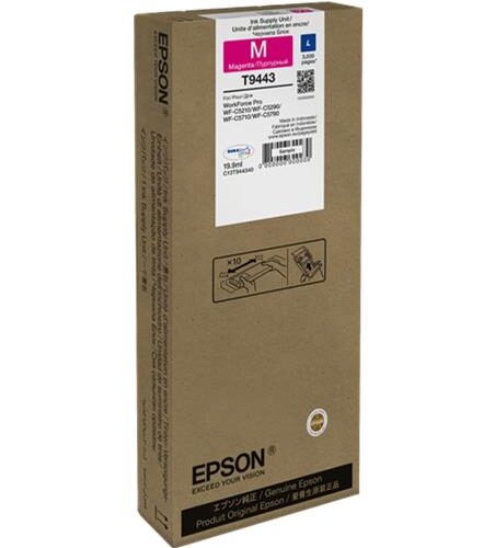 Epson T9443 Magenta Cartucho de Tinta Original - C13T944340