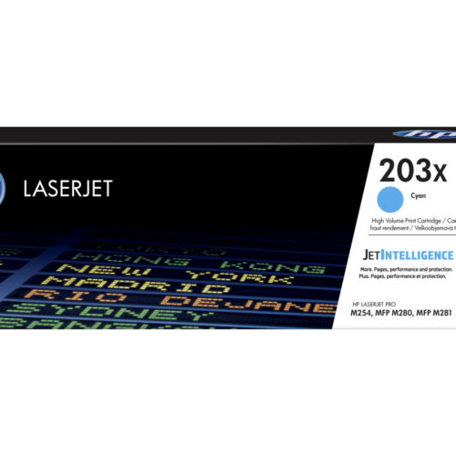 HP CF541X Cyan Cartucho de Toner Original - 203X