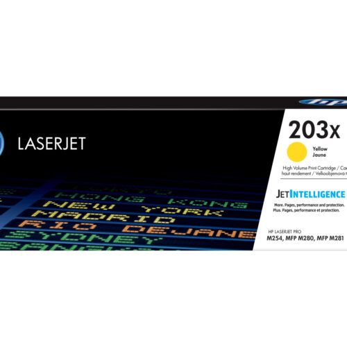 HP CF542X Amarillo Cartucho de Toner Original - 203X