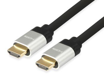 Equip Cable HDMI 2.0 Macho/Macho - Conectores de Aluminio - Soporta 3D y Canal de Retorno de Audio (ARC) - Anchura de Banda de hasta 18Gbps. - Longitud 7.5 m.