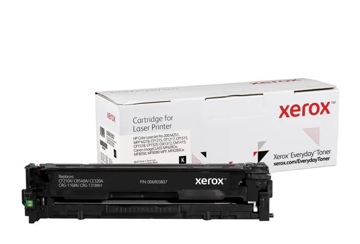 Xerox Everyday HP CB540A/CE320A/CF210X Negro Cartucho de Toner Generico - Reemplaza 125A/128A/131X