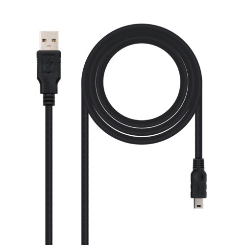 Nanocable Cable USB-A 2.0 Macho a Mini-USB Macho 1m