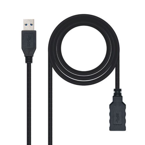 Nanocable Cable USB-A 3.0 Macho a USB-A Hembra 2m