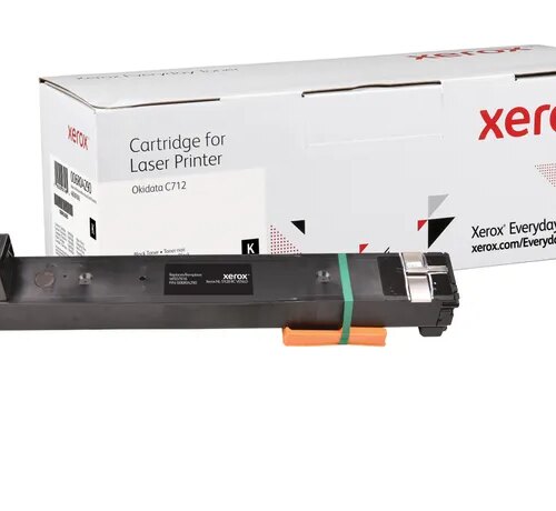 Xerox Everyday OKI C712 Negro Cartucho de Toner Generico - Reemplaza 46507616