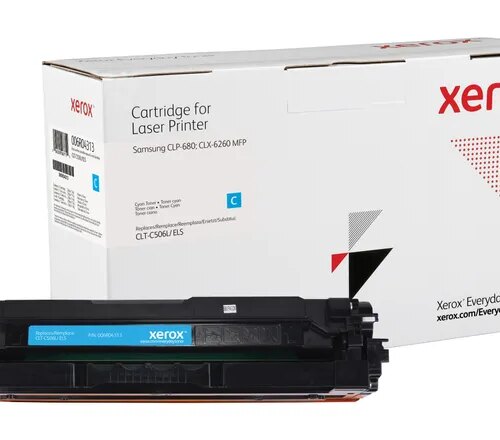 Xerox Everyday Samsung CLP680/CLX6260 Cyan Cartucho de Toner Generico - Reemplaza CLT-C506L/CLT-C506S/SU038A/SU047A