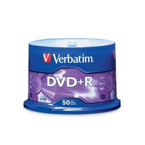 Verbatim DVD+R 16x 4.7GB (Tarrina 50 Uds)