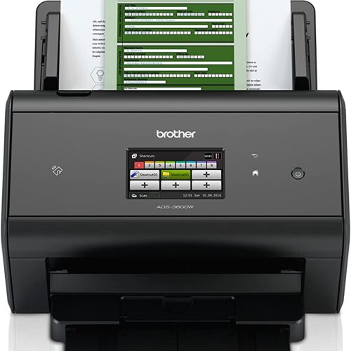 Brother ADS3600W Escaner Documental WiFi, NFC - Hasta 50ppm - Alimentador Automatico - Doble Cara
