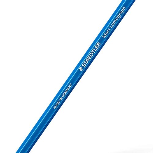 Staedtler Mars Lumograph 100 Lapiz de Grafito Hexagonal - Mina 4B - Resistencia a la Rotura - Madera de Bosques Sostenibles