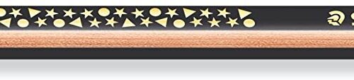 Staedtler Jumbo Noris 128 Lapiz Triangular de Color - Mina de 4mm - Resistencia a la Rotura - Diseo Ergonomico - Color Negro