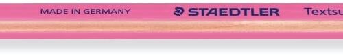 Staedtler Textsurfer Dry 128 64 Lapiz Fluorescente de Color Triangular - Mina de 4mm - Madera de Bosques Sostenibles - Color Rosa Neon