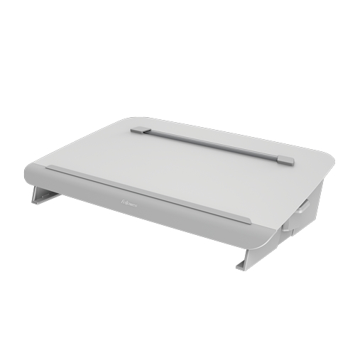 Fellowes Hana Soporte y Atril - Guia Magnetica de Lectura -  Diseo Elegante y Duradero - Hasta 5kg - Color Blanco
