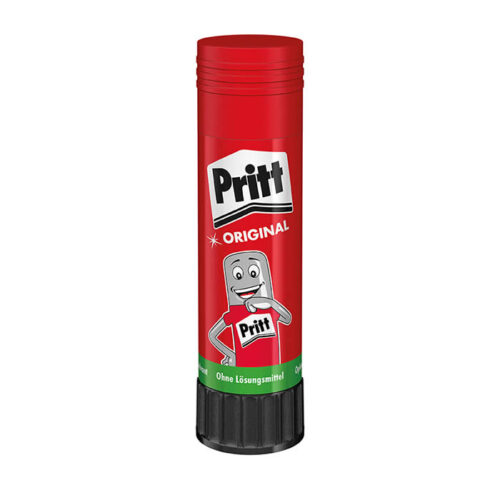 Pritt Barra de Pegamento Grande 43grs - Sin Disolventes - 97% de Ingredientes Naturales - Lavable a 20ºC - Seguro para Nios