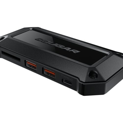 Cougar DH07 Hub USB-C con 2x USB-A 3.1, 1x USB-C 3.1, 2x HDMI y Lector SD