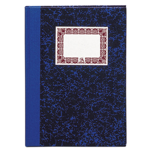 Dohe Cuaderno Cartone Rayado Horizontal - Folio Natural - Lomera de Tela - 100 Hojas Offset de 70gr